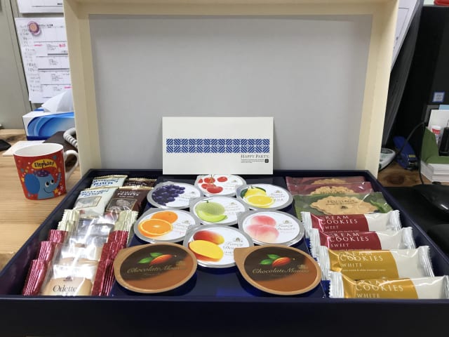 Iオーナー様よりお中元頂きました