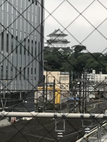 小田原城を見ました。